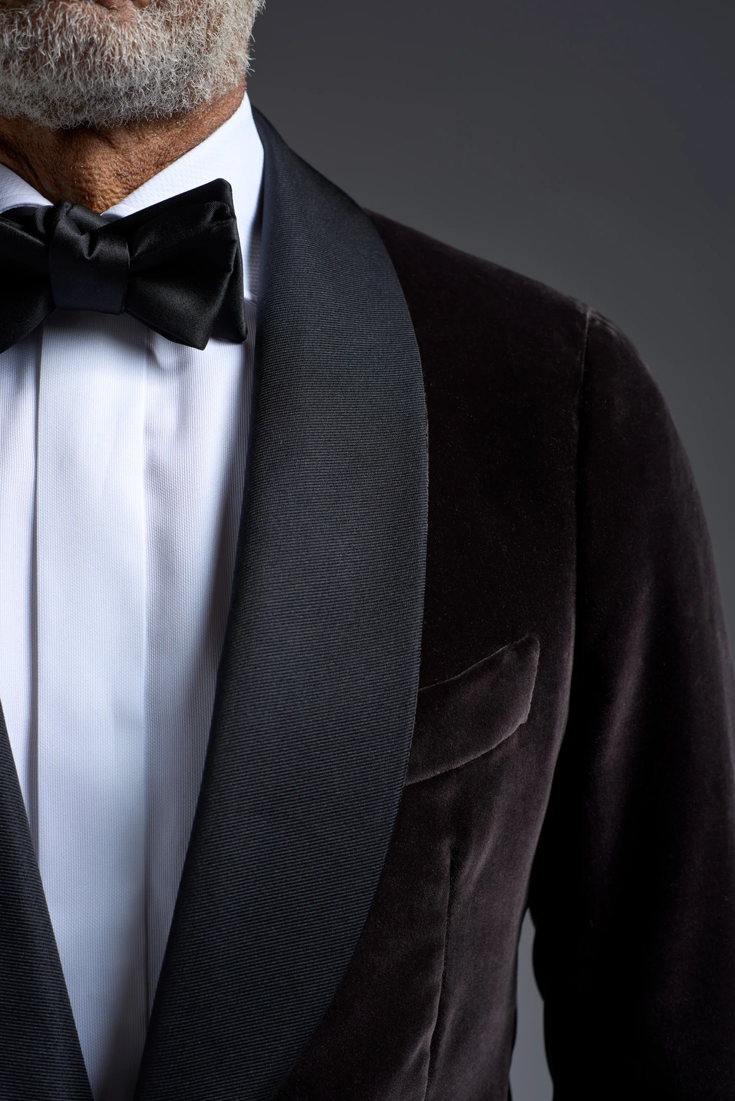 Gregorio Shawl Collar Smoking Jacket - Image 4