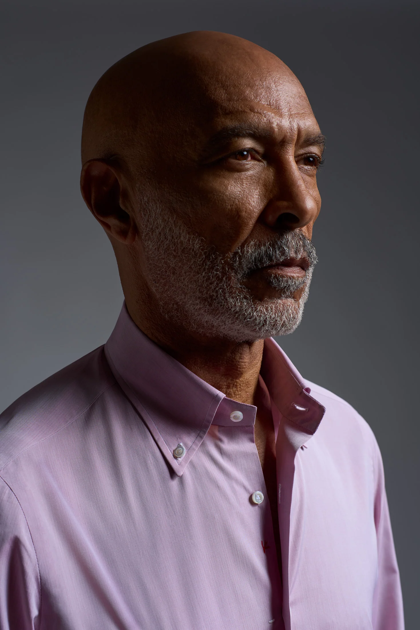 Mix Button Down Collar Shirt - Image 3