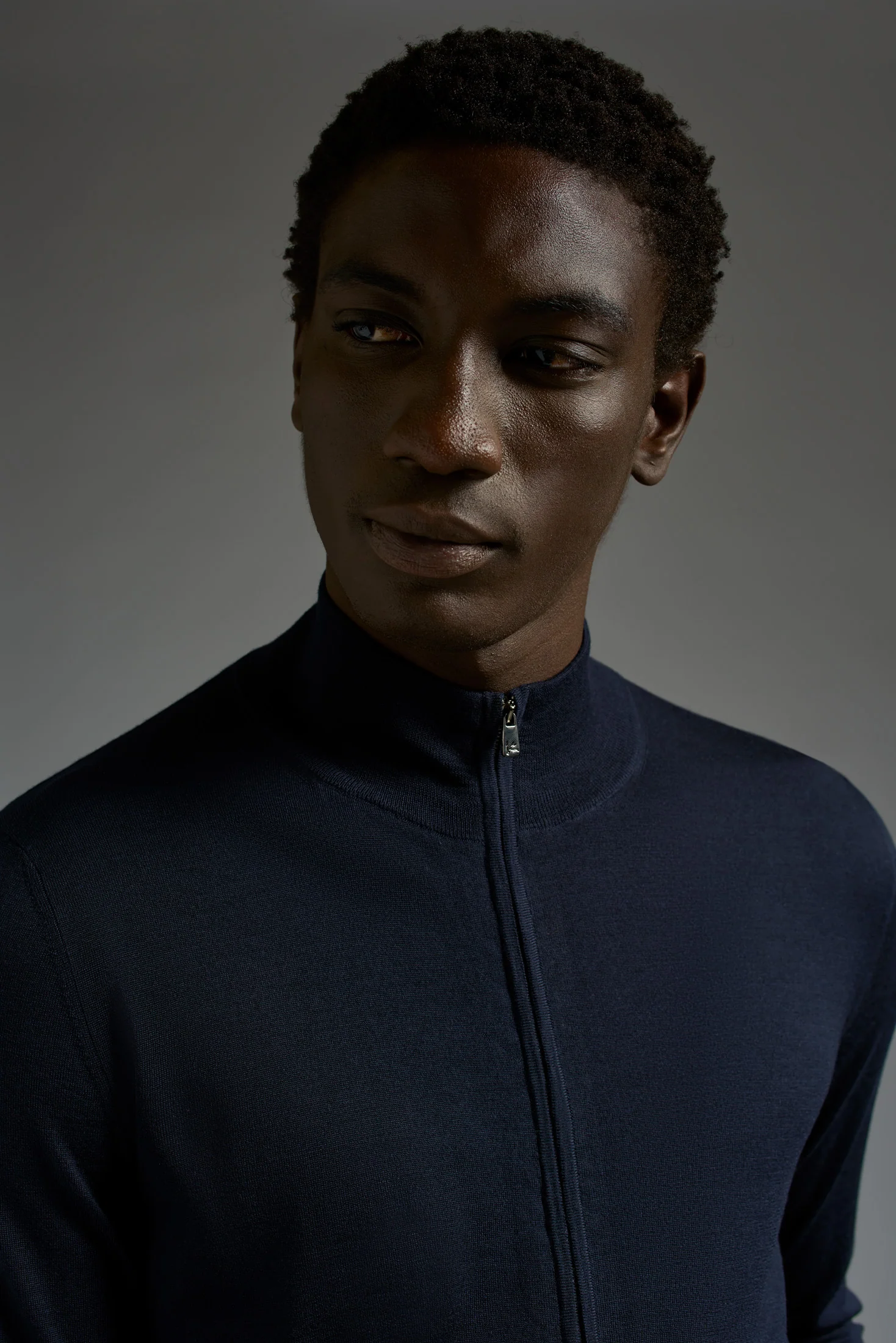 Zip-Up Cardigan - Image 3