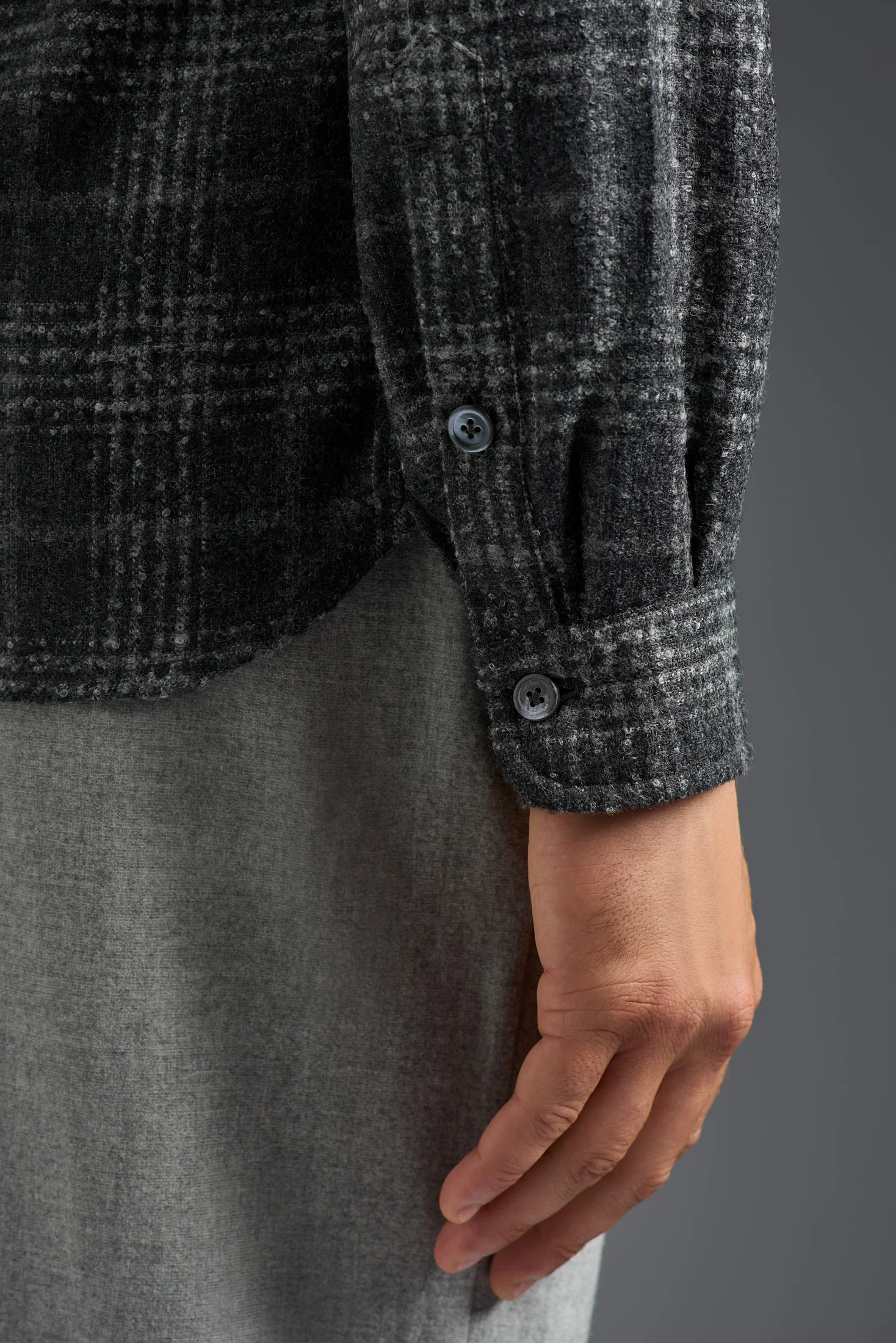 Alpaca Boucle Overshirt - Image 4