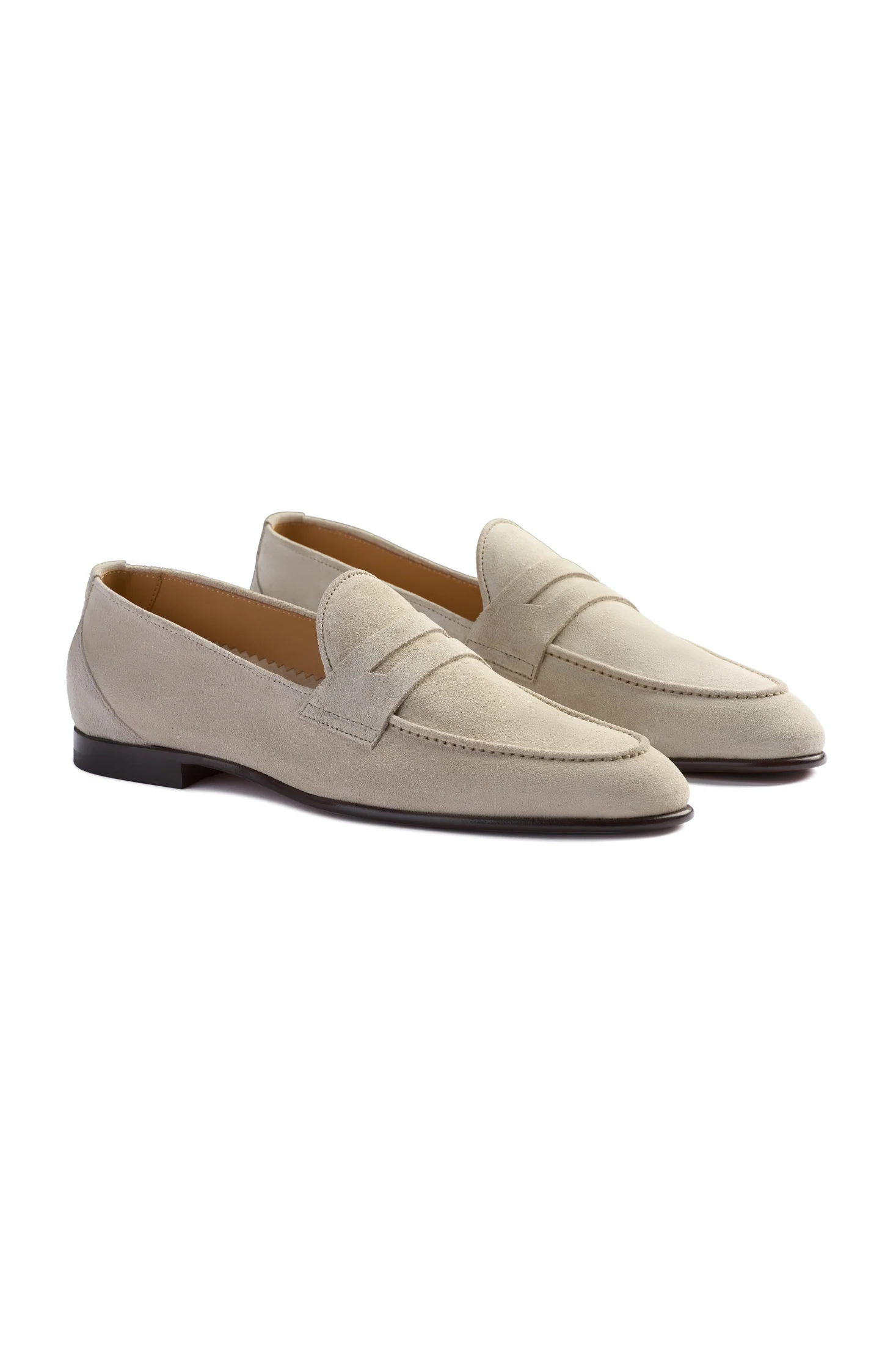 Unlined Suede Penny Loafer - Image 12
