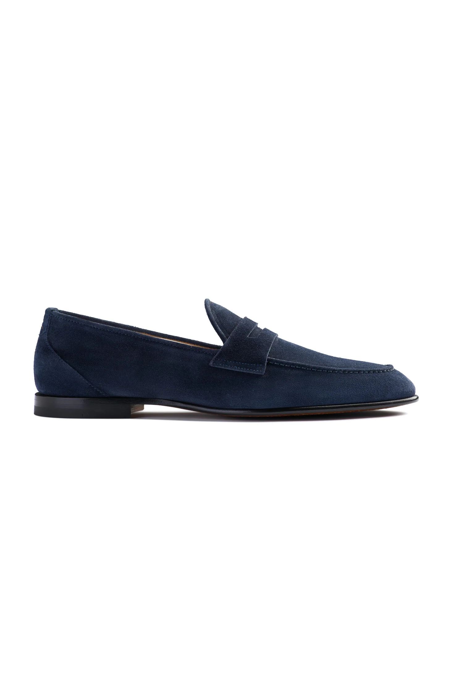 Unlined Suede Penny Loafer - Image 16