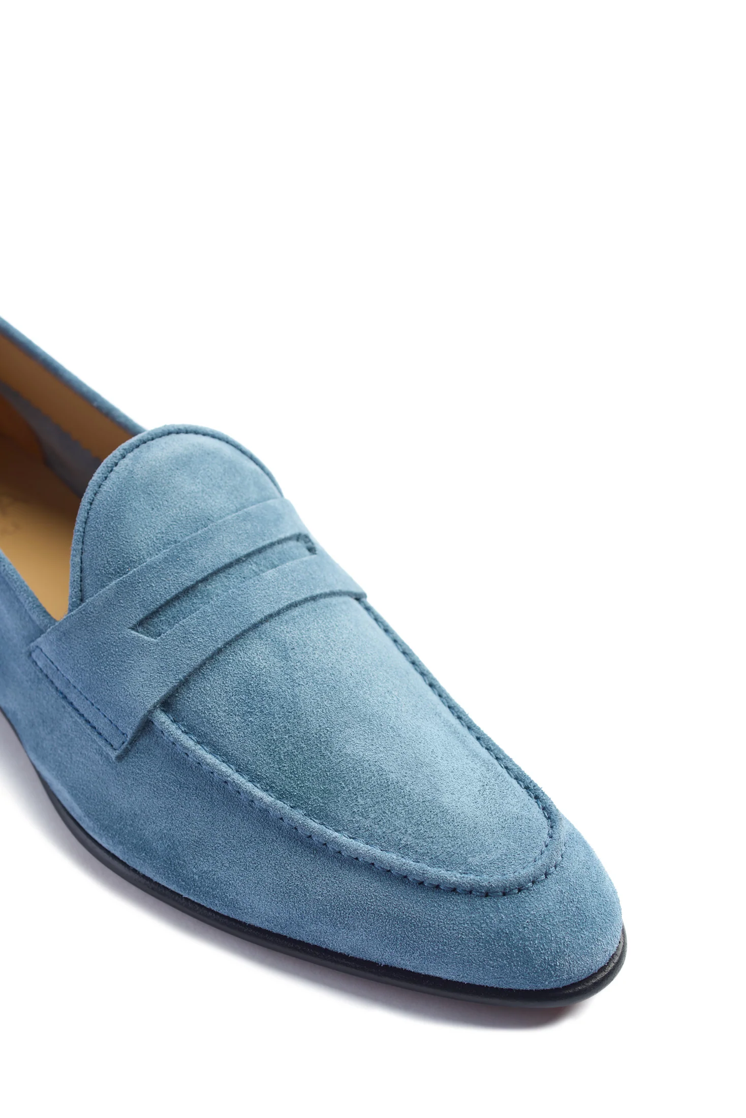 Unlined Suede Penny Loafer - Image 4