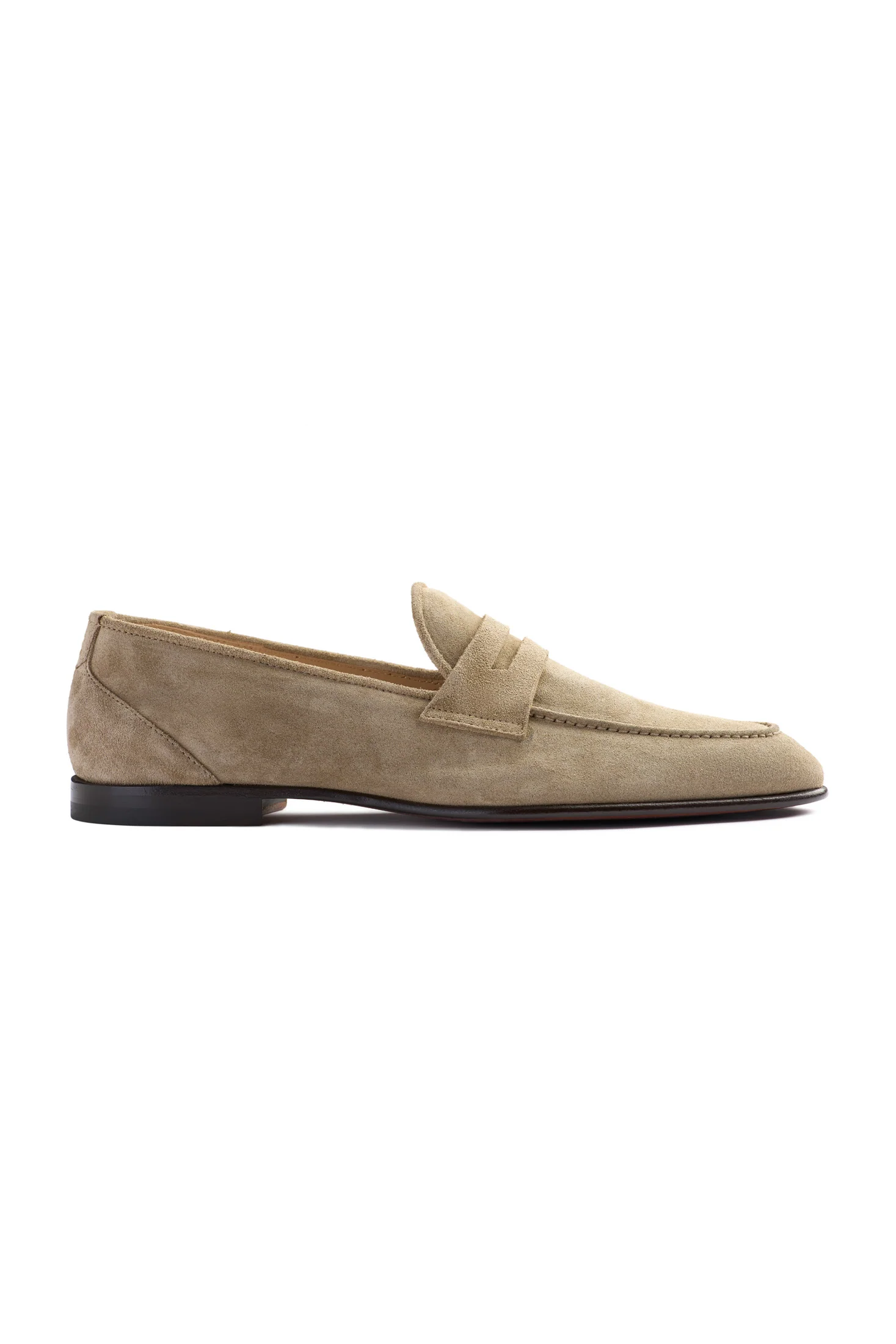 Unlined Suede Penny Loafer - Image 6