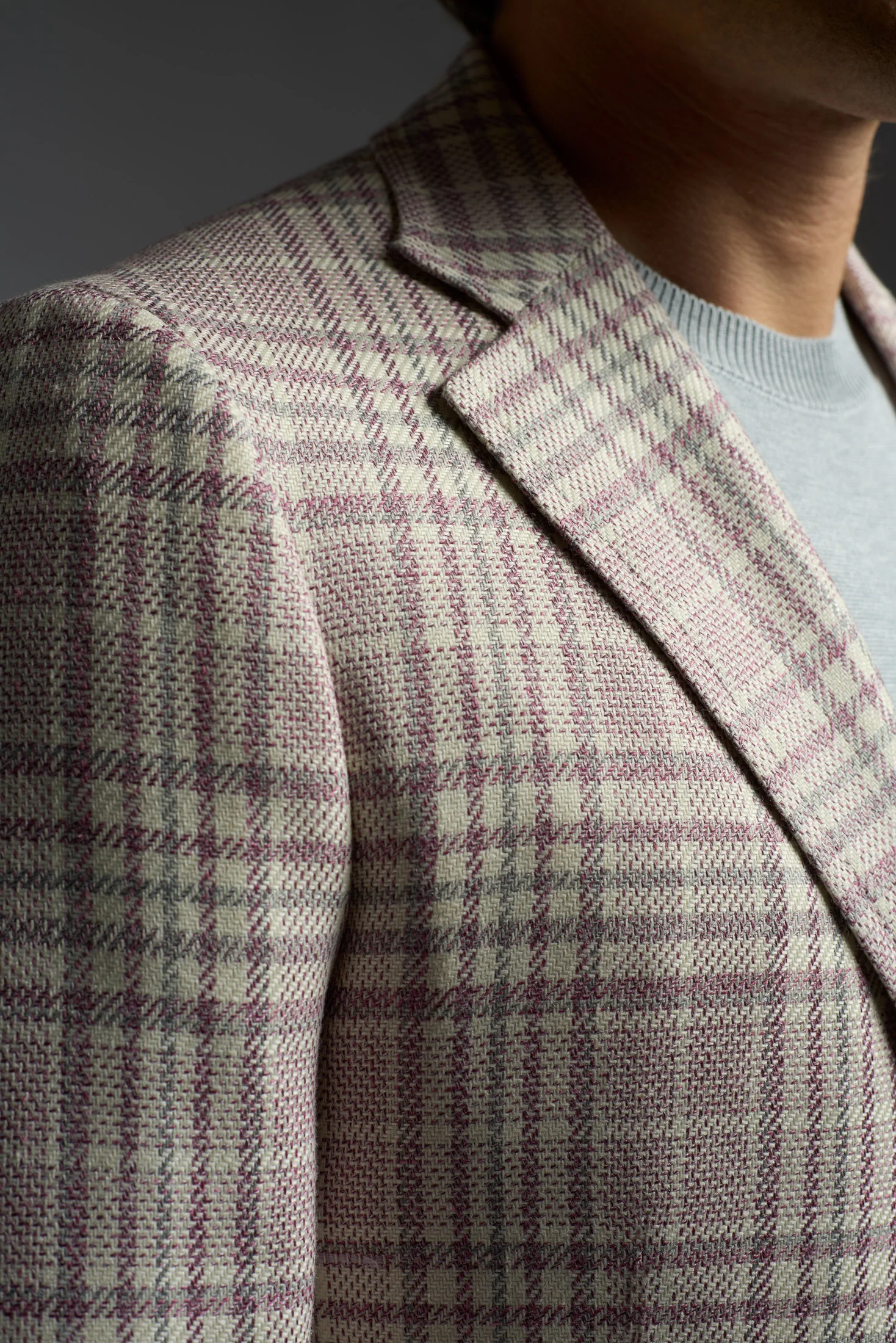 Wool Silk and Linen Capri Blazer - Image 4