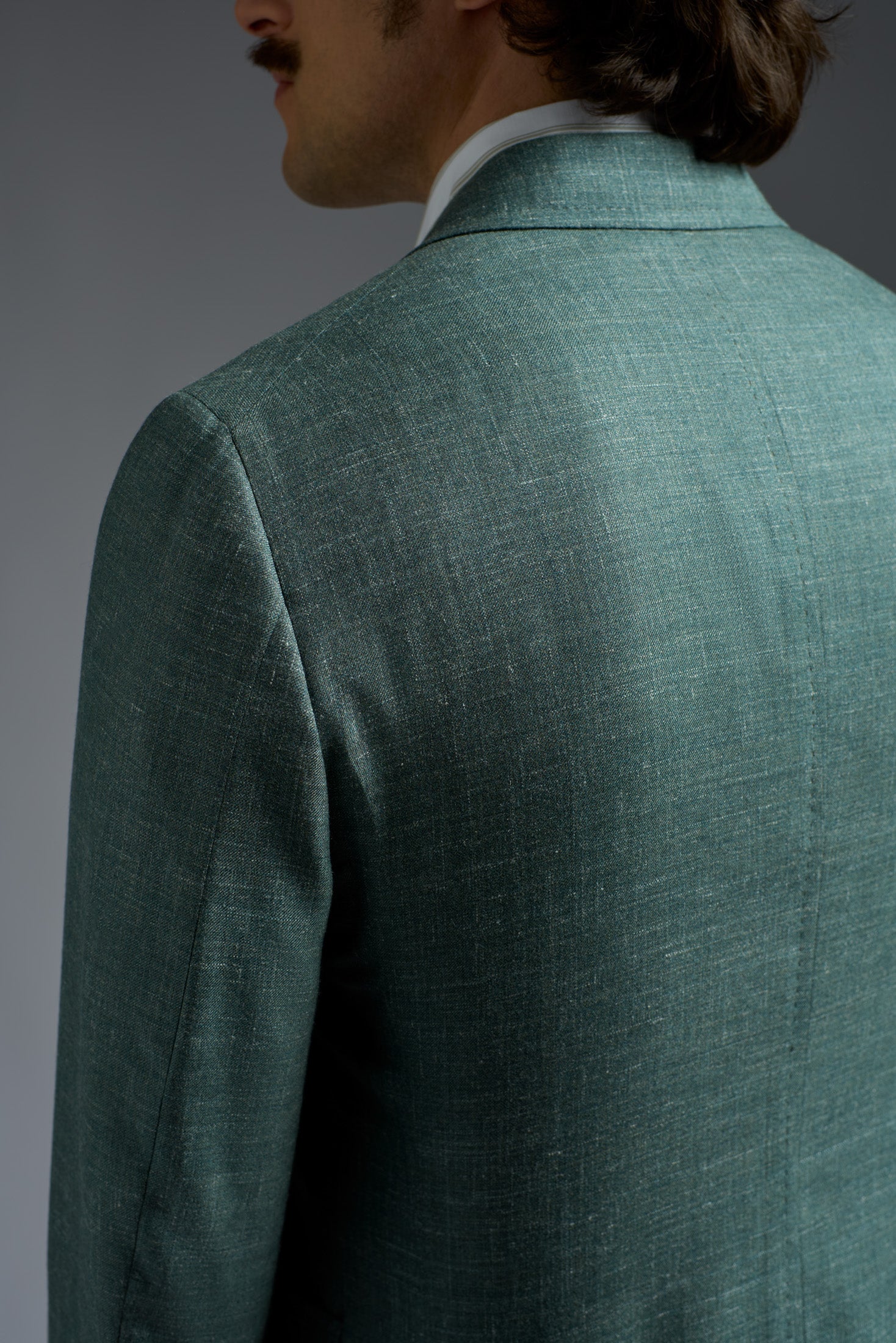 Wool Cashmere Silk and Linen Capri Blazer - Image 5