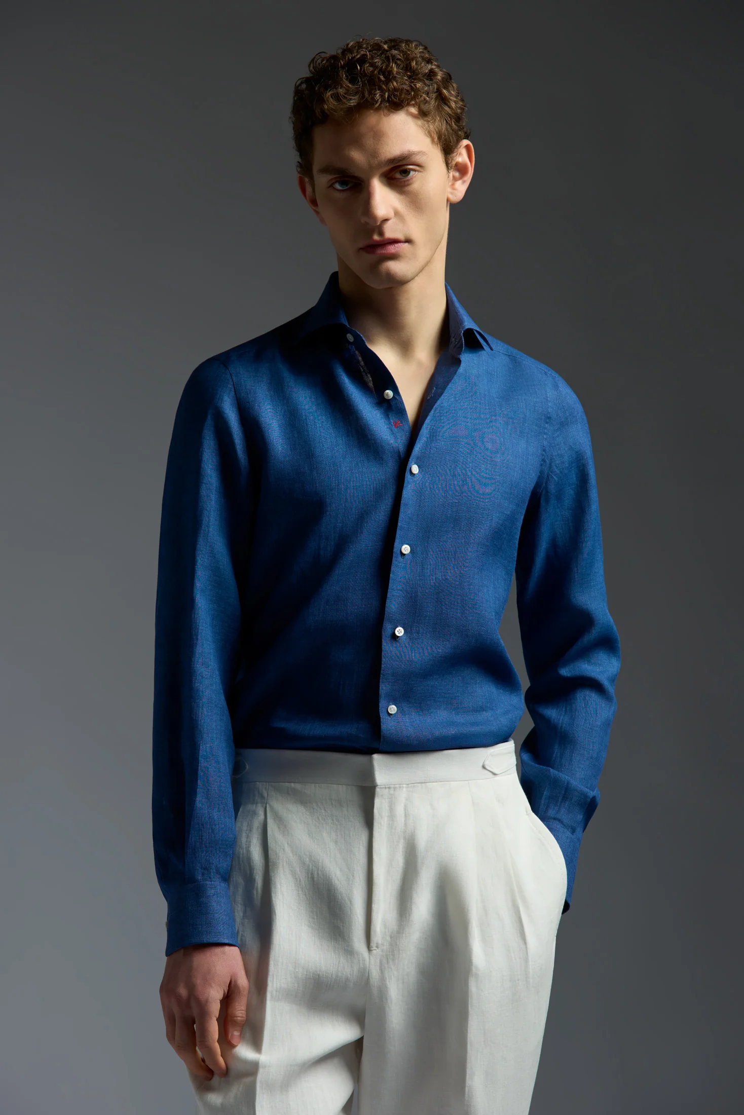 Linen Milano Mix Shirt - Image 16