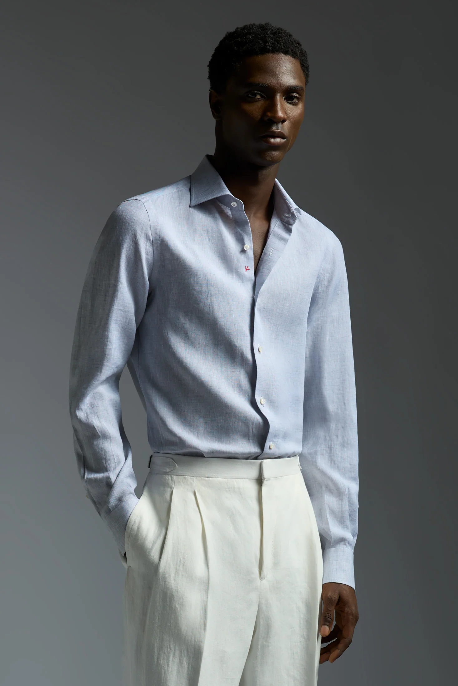 Linen Milano Mix Shirt - Image 21