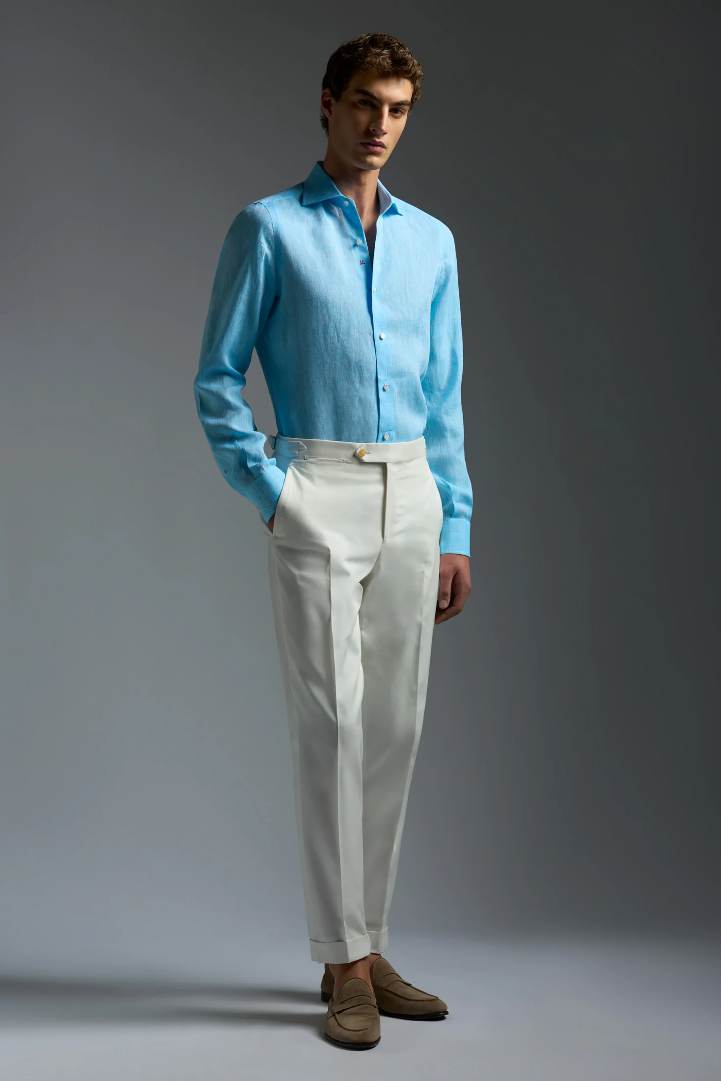 Linen Milano Mix Shirt - Image 7