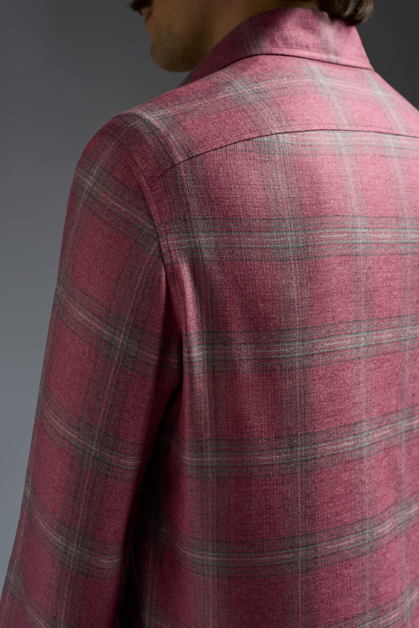 Silk and Cashmere Four Pockets Overshirt - Image 5