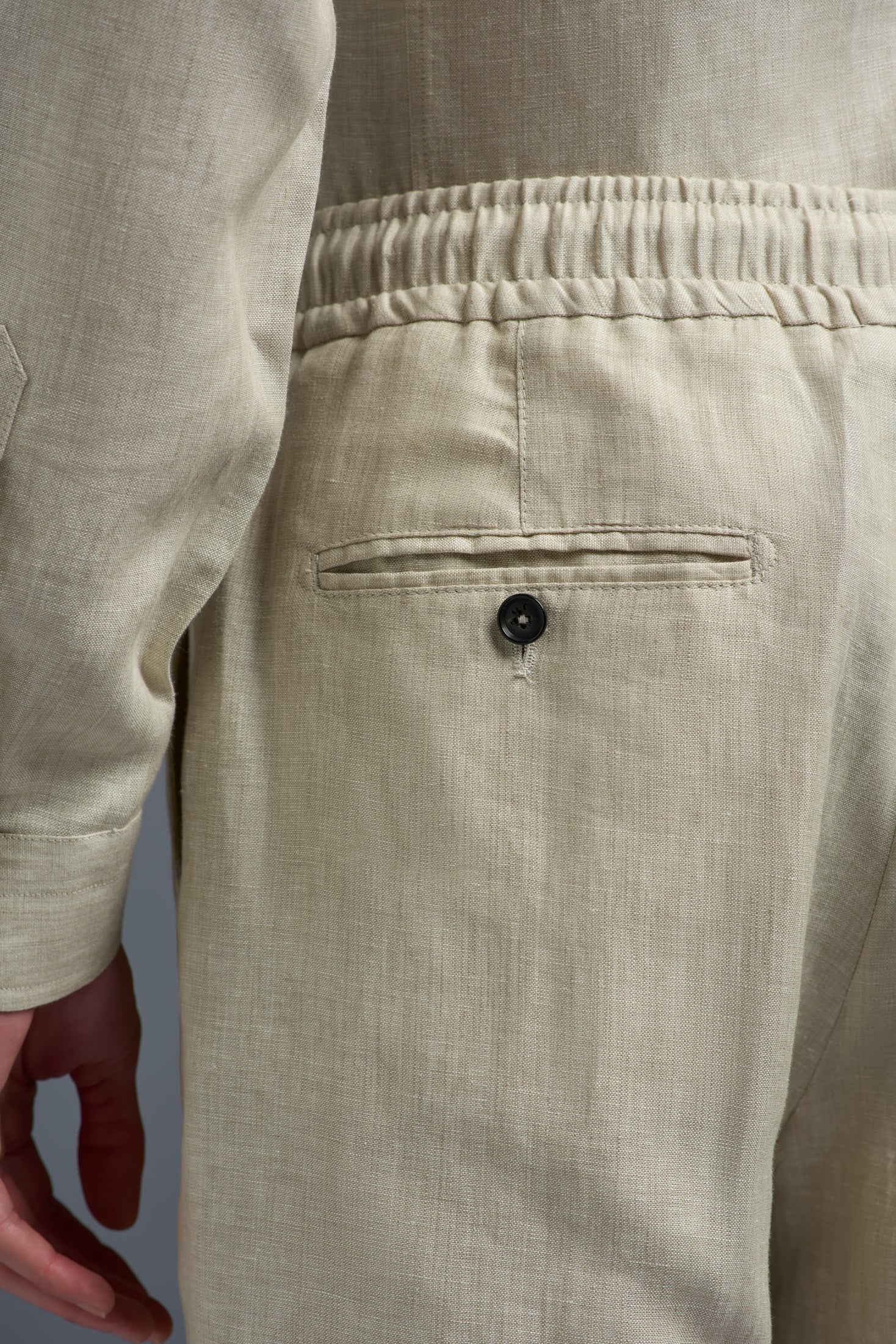 Linen Drawstring Pants - Image 12