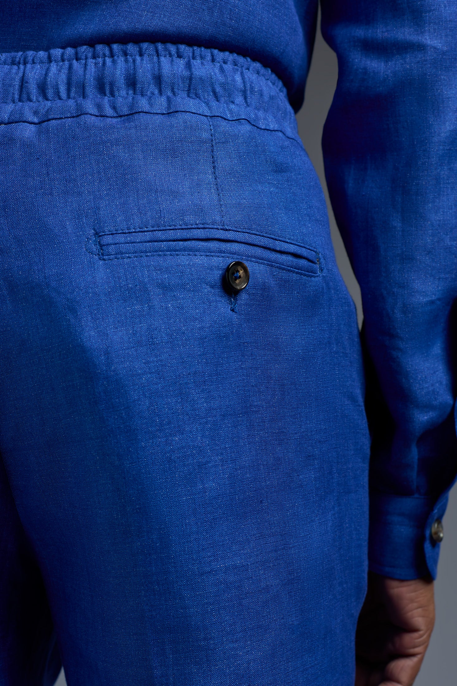 Linen Drawstring Pants - Image 4