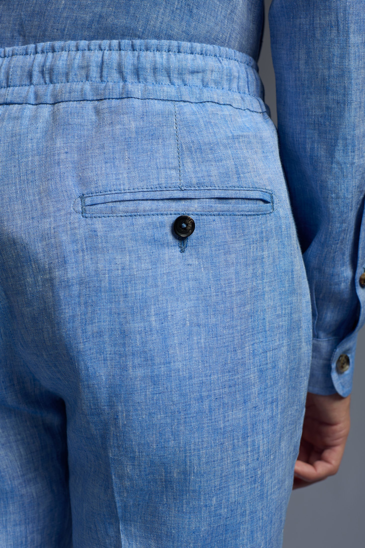 Linen Drawstring Pants - Image 8